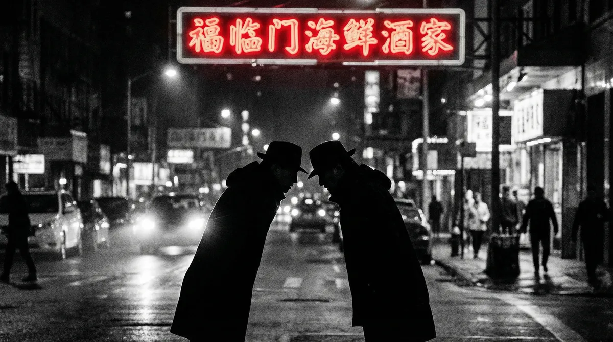 秘密通道 头版头条：深夜密会现场